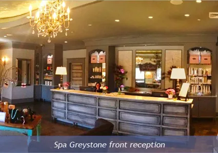 Spa Greystone front reception